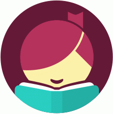 The logo for Libby an E-Book and E-Audiobook app for libraries, image contains a link to the Libby App.