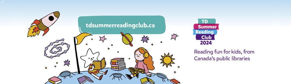 Banner image with link to the TD Summer Reading club website.